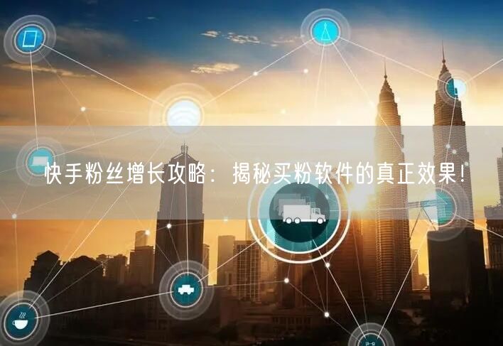 快手粉丝增长攻略：揭秘买粉软件的真正效果！